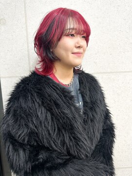 アンリ(Anli) 【Anli☆岩瀬萌】ムロちゃんカラー ウルフ レッドブラック