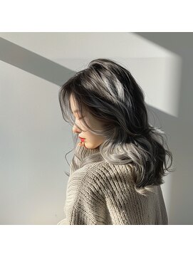 ヘア ケア オディール(Hair Care Odile) 【社会人向け/透明感カラー】グレーアッシュ