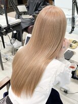 ロイス 神宮前(ROIS)&nbsp;ミルクティーベージュ/ダブルカラー/ケアブリーチ/ハイトーン