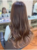 20代30代40代艶感美髪♪髪質改善カラーミルクティーベージュ