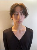 ニュアンスパーマ/メンズパーマ/緩パーマ/アップバングパーマ