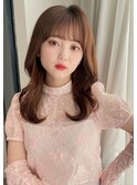 韓国風レイヤーカット/こなれミディ/イメチェン／デザインカラー