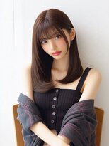 リンクミリ(Link mili)&nbsp;前髪/イメチェン/小顔カット/ネビージュ/ワンレン/黒髪/ボブルフ