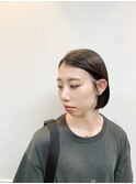 大人可愛い小顔前下がりボブ×ナチュラルボブ×ミニボブ20代30代