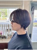 大人ショートボブ
