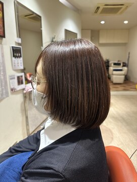 ヘアーサロン ダダ(hair salon DaDa) カット+縮毛矯正