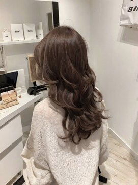 ミエル ヘア 新宿(miel hair) 透明感ブラウン