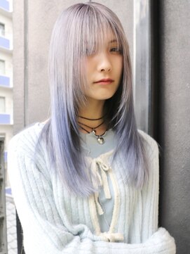 チュダック(ChuDuck) 韓国風《ペールシルバー》ハイトーン/ケアブリーチ/ダブルカラー