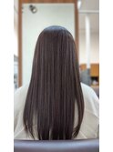 縮毛矯正【SEASON　PLUS　湯山】　さら艶ストレート　NO39