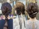 ネオリーブ アンド 渋谷店(Neolive &)の写真/[ヘアセット¥4990]韓国顔周りのコテ巻き,ボブのヘアセットも◎ブリーチなしカラーとも好相性[渋谷/学割U24]