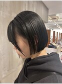 艶髪プツッとボブ