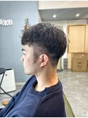 フレンチクロップ×ニュアンスパーマ