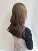 【 color 】ブリーチなし柔らかベージュカラー