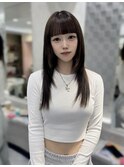 《karen》チョコレートブラウン/レイヤーカット/艶カラー/名駅