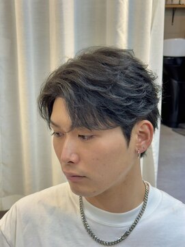 サップ 吹田店(Sup) フェザーパーマ   フェザーショート  メンズパーマ