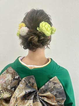 美容室 ルチア ハワイ(Luccica HAWAII) 着物アレンジ♪