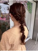 美髪ケア＊大人かわいいヘアアレンジ20代30代40代☆【Pink】
