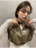 「おしゃれ」ショートレイヤースタイル 田町Sac.みつよ