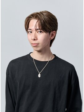 ヘアアンドフェイス ルースト(hair&face ROOST) ハイライトセンターパート