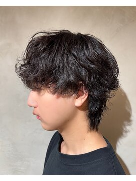 ニコ トウキョウ ヨコハマ(nico) メンズパーマツイストスパイラルシャドウパーマ