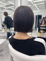 アマトウキョウスマートサロン(AMA TOKYO×Smart Salon)&nbsp;タッセルボブ　切りっぱなしボブ　韓国ボブ