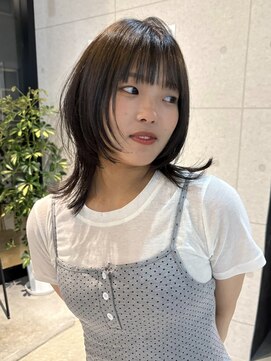 チル 福井駅前店(Chill) 福井韓国レイヤーウルフカット透明感カラー学生