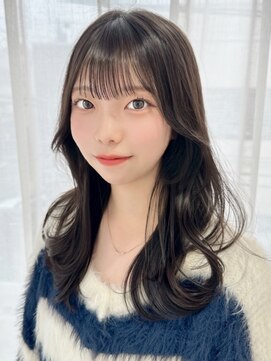 アイドットプラスフェリシア 表参道(i.+FERiCIA.) レイヤーカット/顔周り/前髪薄め/ミディアム/表参道美容室