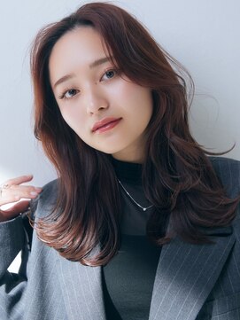 エトル バイ コムマティス 恵比寿駅前店(etre by comme Matisse) 小顔カット×透明感カラー[恵比寿駅/髪質改善/オリーブグレー]