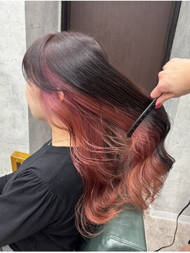 リミットバイアフィナー 大宮店(limit by Afinar) インナーカラー/ピンクカラー