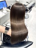 T43髪質改善ストレート縮毛矯正艶髪レイヤーカット表参道