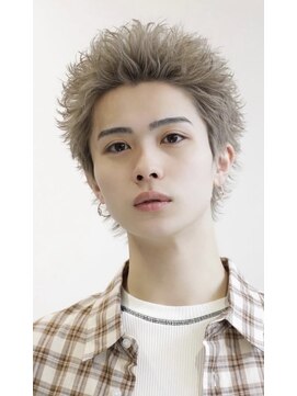 アストラ(ASTRA) MEN’S HAIR/波巻きツイストスパイラル/リバースセンターパート