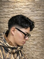 アールドボーテ 理容室(R de Beaute) 銀座 ローフェード 七三分け