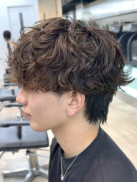 フィフス 渋谷(fifth) 渋谷緩めシャドウルーズパーマ波巻きスパイラルフェザーパーマ