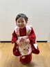 【にこにこ☆七五三】３歳、7歳（女児）着付け＋ヘアセット＋プチメイク