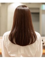 ルシードスタイル アウラ 松戸市五香(LUCIDO STYLE Aura) 【艶髪ココアベージュ】小顔に見せるヘア/縮毛矯正/髪質改善