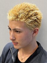 ノイセルヘアー(Noisyle Men's hair) リバースセンターパート/ニュアンスパーマ/ダウンバング/MEN'S