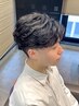 カット+フェザーパーマ  [メンズカット/藤沢/メンズパーマ]