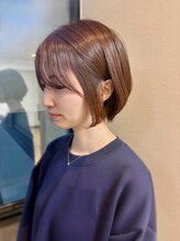 オルト(ort) 丸みショート前髪長め
