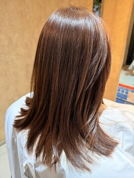 ルレリンク(Le RelinQue)の写真/リピート率90%!!【髪質改善縮毛矯正】で髪を自分至上最高の艶髪へ!☆ツヤツヤ、サラサラ輝く美しさを♪