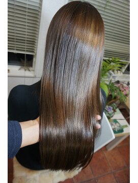 ヘアーアンドメイク フラット ヒルズ(Hair&Make FLAT HILLS) アッシュグレージュ+ワインカラー