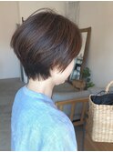 頭の形がキレイになるショート