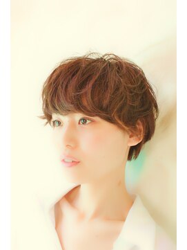 ブーケ(BOUQUET) 大人かわいい・ショートボブ・無造作・耳かけ・小顔・伸ばしかけ