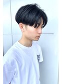 メンズ刈り上げマッシュ