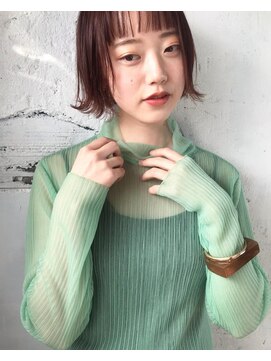 シーク(seek) 【seek菜月】アプリコットオレンジbob【長野 松本】