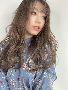 シェルター バイ トウキョウ(Shelter by TOKYO) グレージュ#デジタルパーマ#大人かわいい