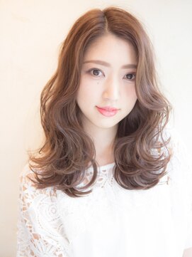 アマンヘアーイースト 吉祥寺東口店(Aman hair-e) ルーズ ふわミディXベージュカラー【Aman hair 吉祥寺】