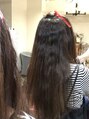 カータヘアルム(karta hair rum) 結構くせ毛です。量は多いけど梳けば広がる・・・くせ毛あるある