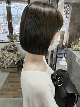 ニコ(nico...) まとまるミニボブ×アディクシーカラー☆