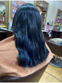 インナーカラー【ブルー】