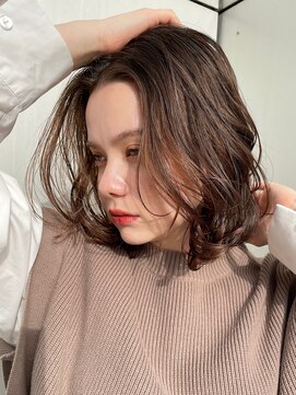 トリコ ショップアンドヘアサロン(tricot shop hair salon) 透けブロンズブラウン/大人愛され/20代30代40代